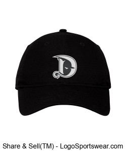Adjustable unstructured Cap/Diavol Logo/name on back Design Zoom