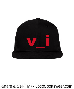 New Era Flat Bill Adjustable Design Zoom